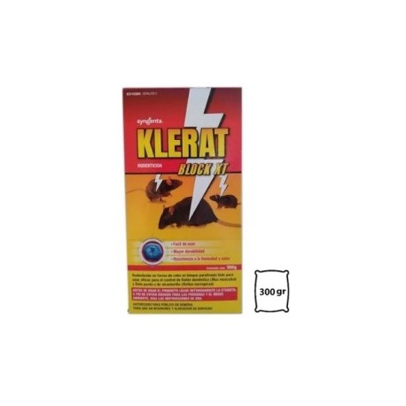 RATICIDA KLERAT BLOCK (300GR)