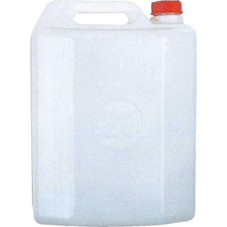 GARRAFA POLIET.  5L RECTANG.